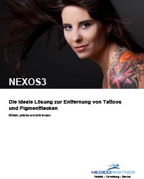 Tattoentfernung mit dem Nexos by médico partner